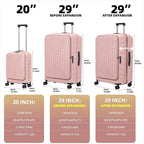 2 Pieces 20/29 Luggage Sets, 20 Inch Cabin Luggage - Image 2