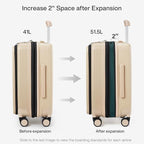 Hanke Grace Expandable Carry On Luggage - Image 5