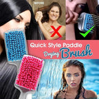 1Pcs Quick Dry Towel Hair Dryer Brush Paddle Brush Fast Drying Comb Detangling Paddle Absornet Hair Comb Dry Air Bag