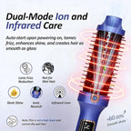 Upgraded Multi-Function Thermal Comb with Ion Infrared Technology 5 Adjustable Temperature Settings 30-Second Rapid Heating Effortlessly Create Salon-Quality Styles