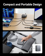 270W USB C Charger Block, Rocoren 6 Port Multi USB-C Charging Station, 100W PD - Image 6