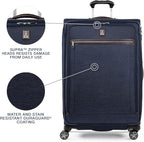 Travelpro Platinum Elite Softside Expandable Checked Luggage, 8 Wheel Spinner - Image 4