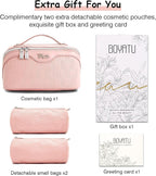 BOYATU Travel Makeup Bag for Women: Cosmetic Organizer Bag - Image 5