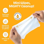 Fomin Mini Hand Sanitizer Wipes 8 Pack - Image 4