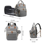 Diaper Bag, Backpack with Changing Station, Waterproof Baby Bag - Image 7