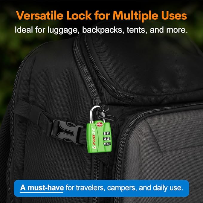 Forge TSA Luggage Combination Lock - Image 6