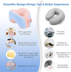 Travel Neck Pillow, Ergonomic Airplane Pillow - Image 5