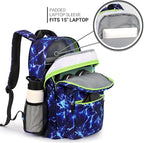 ZORFIN 26L Backpack for College, and Travel: Water Resistant Bookbag - Image 4