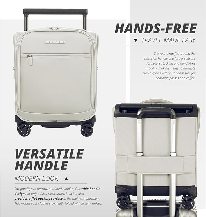 Verage Underseat Carry On Luggage - Image 6