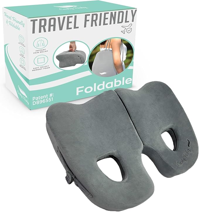 Premium Foldable Piriformis Cushion by CushyTushy