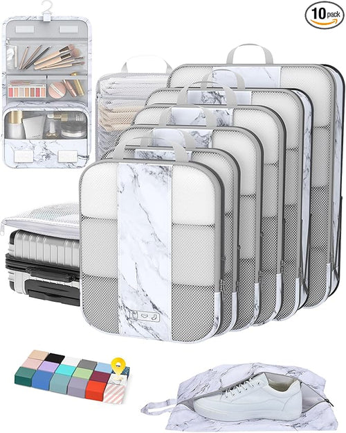 10 Set Compression Packing Cubes by OlarHike