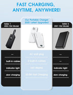 Portable Phone Charger, 12000mAh 22.5W Fast Charging Power Bank - Image 2