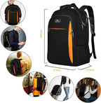 MATEIN Travel Laptop Backpack, Slim Sturdy College Laptops Backpack - Image 3