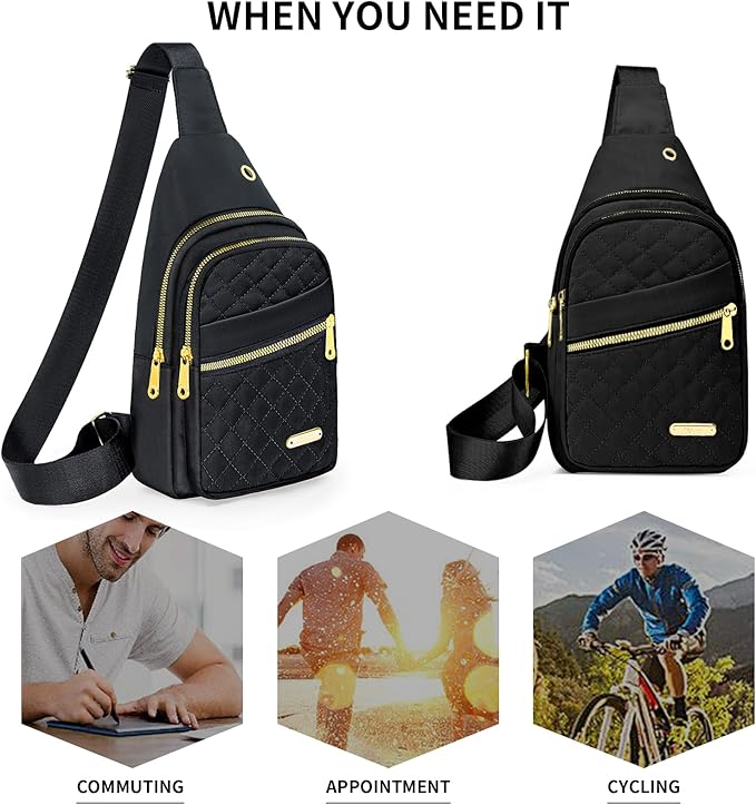 Small Sling Bag For Women Men Casual Crossbody Sling Backpack - Image 7