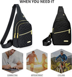 Small Sling Bag For Women Men Casual Crossbody Sling Backpack - Image 7