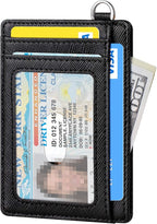 FurArt Slim Minimalist Wallet, Front Pocket Wallets, RFID Blocking, Credit Card - Image 2