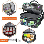 OPUX Lunch Box For Women, Insulated Large Lunch Bag Adult Work, Double Decker - Image 7