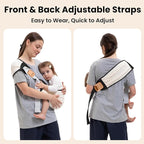 Baby Carrier Newborn to Toddler, Baby Sling Carrier, Toddler Carrier 25-60 lbs - Image 7