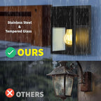 Outdoor Solar Wall Lights, High Brightness Waterproof Lanterns, Porch LED - Image 4