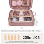 CUBETASTIC Travel Toiletry Bag, Makeup Bag - Image 4