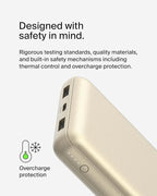 Belkin Portable Charger, USB-C Power Bank 20000 mAh w/ 2xUSB-A Ports, 15W - Image 10