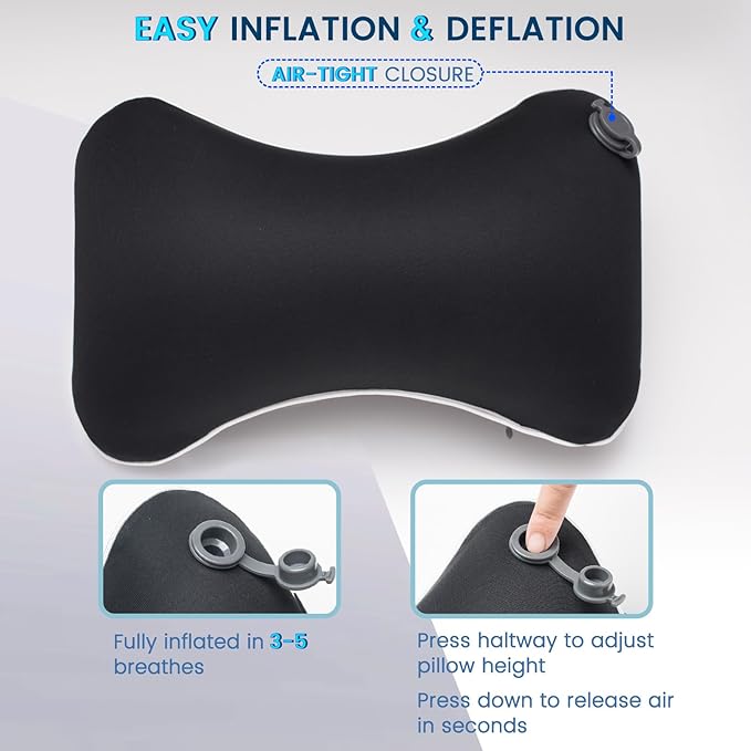 Inflatable Car Neck Pillow - Image 3
