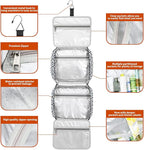 Hanging Travel Toiletry Bag, Large Capacity Cosmetic Travel Toiletry Organizer - Image 6