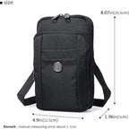Water-Resistant Oxford Fabric Multifunction Smart Phone Bag /Case, One Shoulder - Image 2