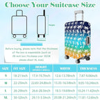 Luggage Cover for Suitcase Elastic Suitcase Cover Protector, Carry On Luggage - Image 3