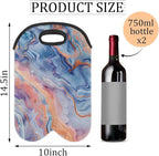 Wine Carrier Tote Personalized Bag - Image 2