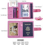 Melsbrinna Unisex Adult Travel Wallet, RFID Protected - Image 3