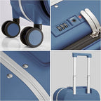 mixi Carry On Luggage, 18” Suitcase - Image 5