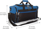 DALIX 21" Blank Sports Duffle Bag Gym Bag Travel Duffel - Image 6