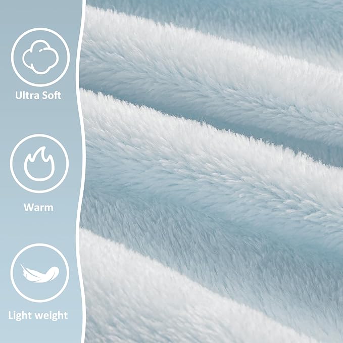 Travel Blanket, 3-in-1 Ultra-Soft, Warm & Lightweight Travel Blanket Airplane - Image 2