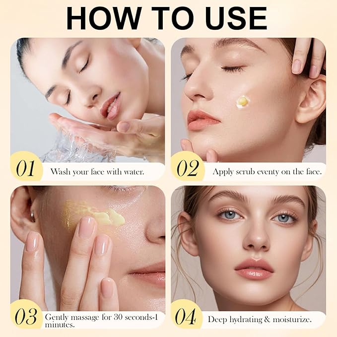 Deep Vita C Capsule Cream, Deep Vitamin C Golden Capsule Face Moisturizer, Antioxidant Protection, Reduce Wrinkles & Fine Lines, Firming Skin, Deeply Moisturizing Skin, Shrink Pores, 4.9 OZ