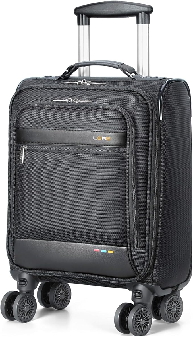 Lekebobor 16 Inch Underseat Carry On Luggage by LEKEBOBOR