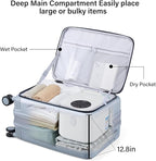 Hanke Hardside Expandable Checked Luggage, 24 Inch Top Opening Trunk Luggages - Image 5