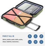 KYME Carry On Luggage 22x14x9 Airline Approved - Image 8
