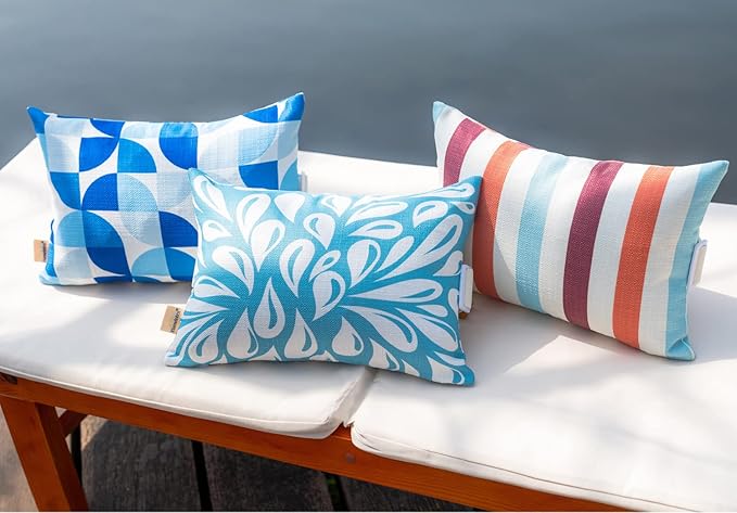 Outdoor Beach Chair Head Resting Pillow, Pool Lounge Chair Pillows - Image 7