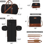 Convertible Garment Duffel Bags - Image 5