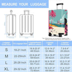 Luggage Cover Washable Suitcase Protector Anti-Scratch, Stretchable Fit - Image 6
