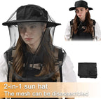 Sun Hats for Men Women Boonie Hat Foldable Fishing Hat UPF 50+ Bucket Hat for - Image 2