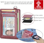 FurArt Slim Minimalist Wallet, Front Pocket Wallets, RFID Blocking, Credit Card - Image 5