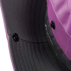 Rosoz Ponytail Sun Bucket Hats for Women UV Protection Foldable Mesh Wide Brim - Image 7