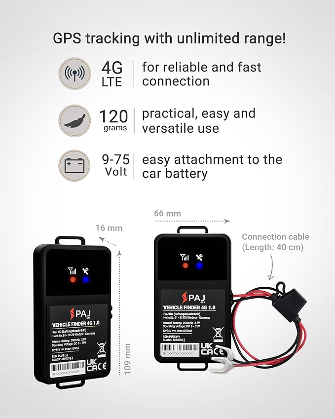 PAJ GPS Vehicle Finder 4G, 1.0 - Image 4