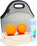 FlowFly Neoprene kids Lunch box Insulated Soft Bag Mini Cooler Thermal Meal - Image 6