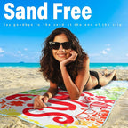 Microfiber Lightweight Beach Towel Sand Free Quick Dry Absorbent Thin Compact - Image 4