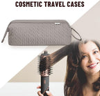 Shark Flex Style Case for Airwrap Hair Dryer Brush Revlon Hair Tools Travel Bag Carrying Case Flat Curling Iron Organizer (Camel)