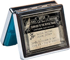 Silver Vintage Pill Box 7 Day Metal Pill Box - Image 4