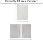 HIFA Leather Passport Holder, Handmade Passport Cover - Image 6